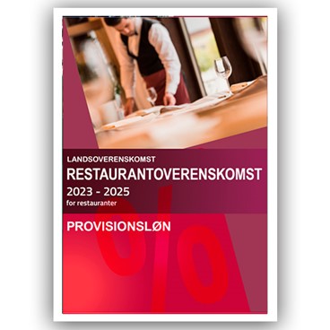 Overenskomst 2023-2025 Restaurant Provision